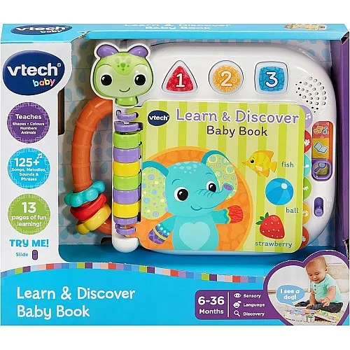 Интерактивна играчка, Vtech, Образователна бебешка книжка