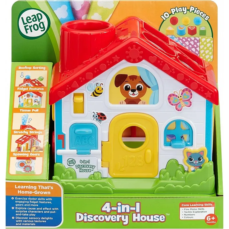 Бебешка играчка, Vtech, Leap Frog, Къща 4 в 1