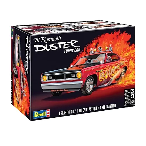 Сглобяем модел, Revell, Плимут Duster 1970, 100 части