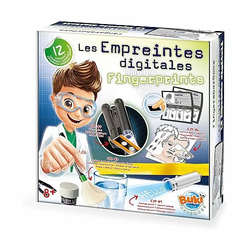 Образователен комплект, Buki France, Отпечатъци, 12 експеримента