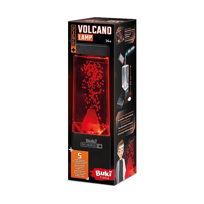 Вулканична лампа, Buki France, 5 експеримента