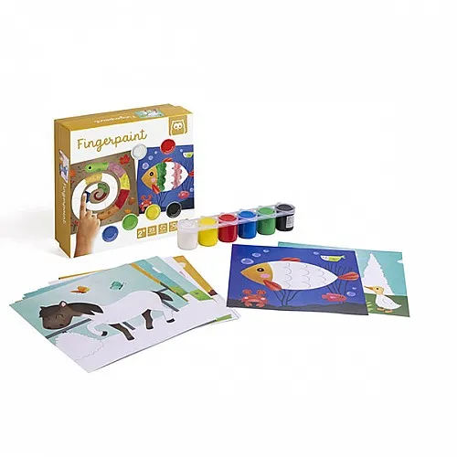 Творчески комплект, Eurekakids, Рисуване с пръсти