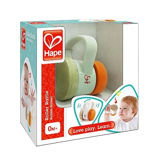 Дървена играчка, Hape, Дрънкалка - буталка