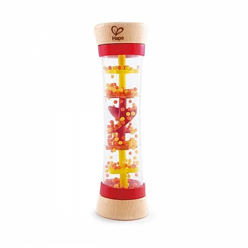 Бебешка играчка, Hape, Мъниста дъждовни капки, Червен