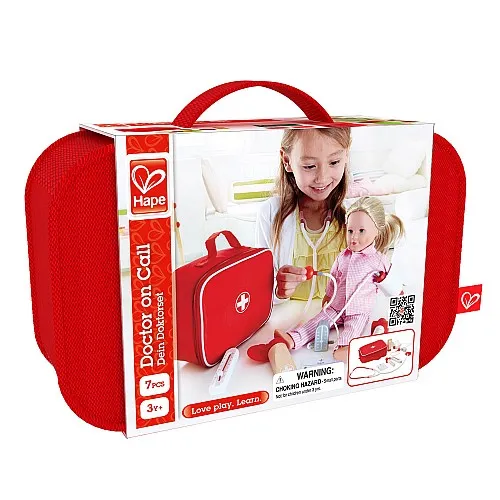 Игрален комплект, Hape, Докторски комплект, 7 части