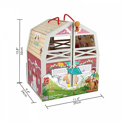 Сгъваем комплект за игра, Hape, Ранчо
