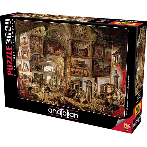 Галерия от картини - пъзел 3000 части