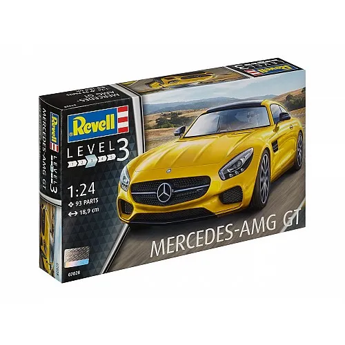 Сглобяем модел, Revell, Mercedes AMG GT, 93 части