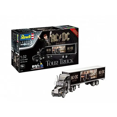 Сглобяем модел, Revell, Камион и ремарке AC/DC, 102 части