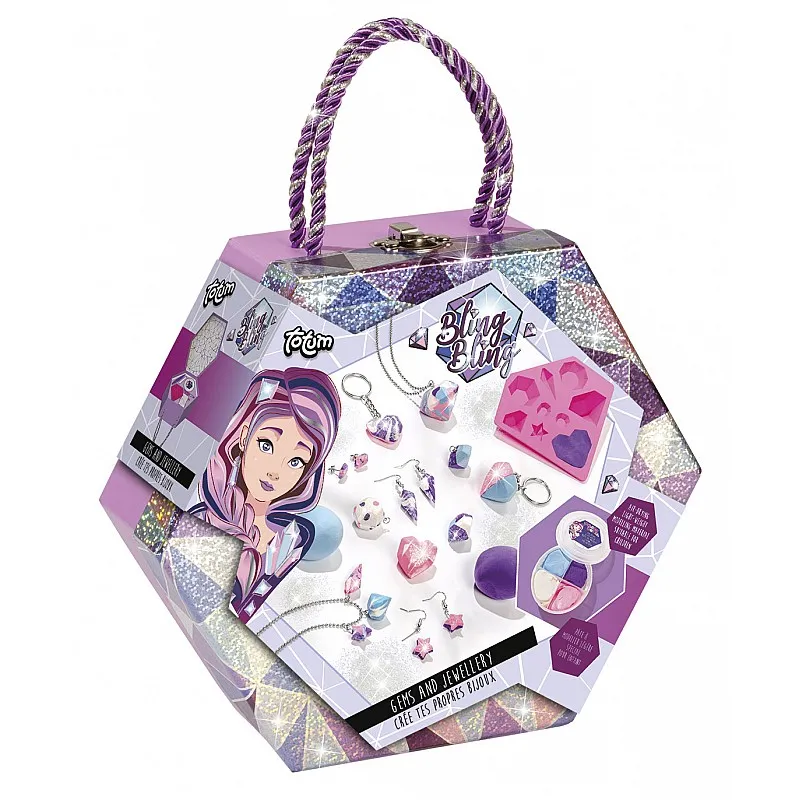 Творчески комплект, Totum, Направи си сам бижута със скъпоценни камъни