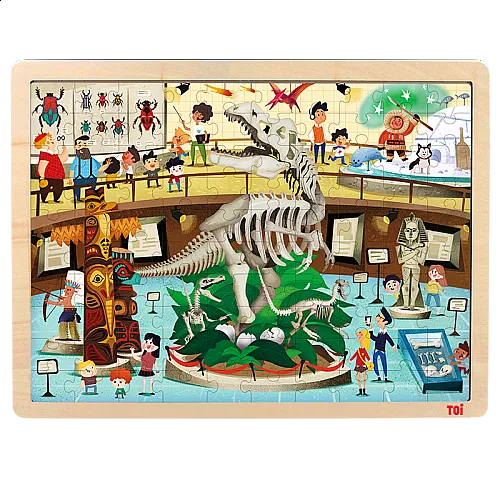 Дървен пъзел, Toi World, Музей, 100 части