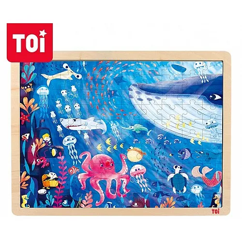 Дървен пъзел, Toi World, Под водата, 100 части