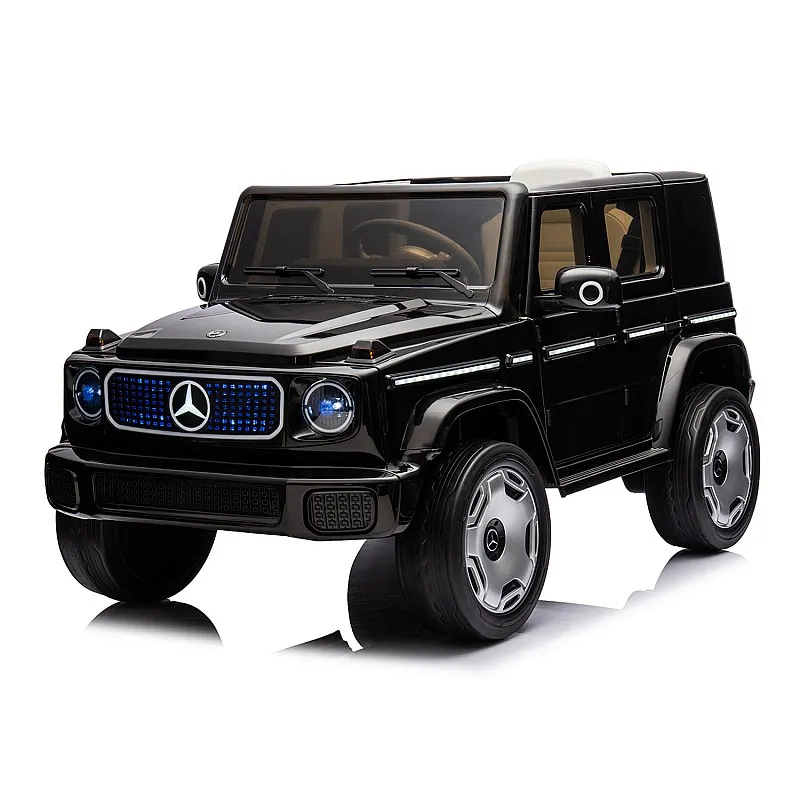 Kikkaboo Акумулаторна кола Licensed Mercedes Benz EQG Black + батерия 12V/9AH