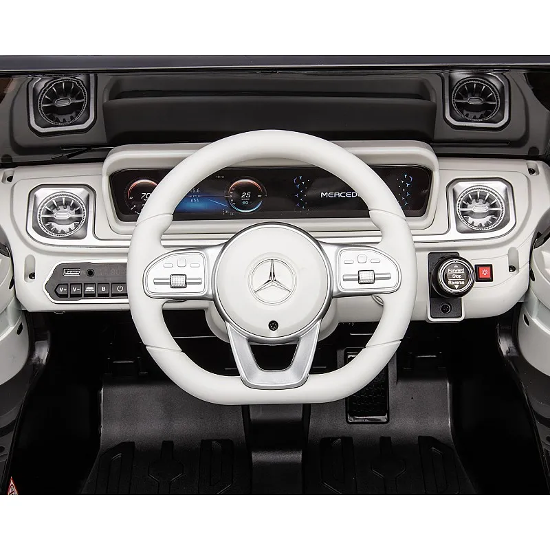 Kikkaboo Акумулаторна кола Licensed Mercedes Benz EQG Black + батерия 12V/9AH