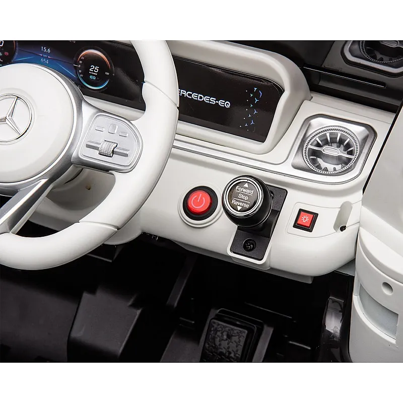 Kikkaboo Акумулаторна кола Licensed Mercedes Benz EQG Black + батерия 12V/9AH