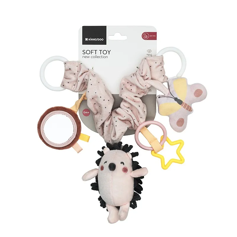 Kikkaboo Плюшена играчка за количка Hedge-hugs