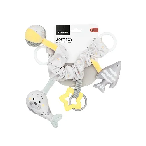 Kikkaboo Плюшена играчка за количка Seally me