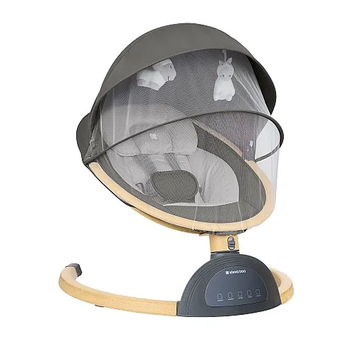 Kikkaboo Електрическа люлка Ashlee Dark Grey 2025