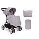 Kikkaboo Бебешка лятна количка Airy Light Grey Kikkaboo Бебешка лятна количка Airy Light Grey