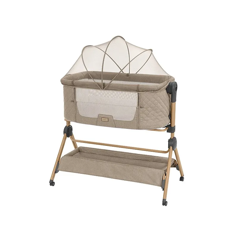 Kikkaboo 2в1 Мини кошара + Стол за хранене Sleat Me Beige