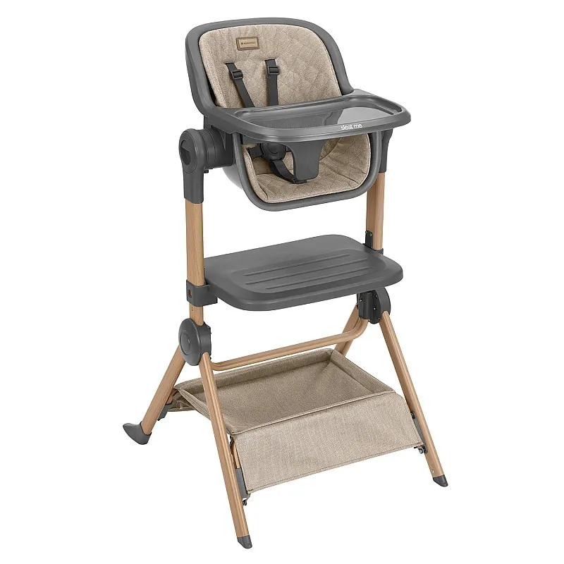 Kikkaboo 2в1 Мини кошара + Стол за хранене Sleat Me Beige