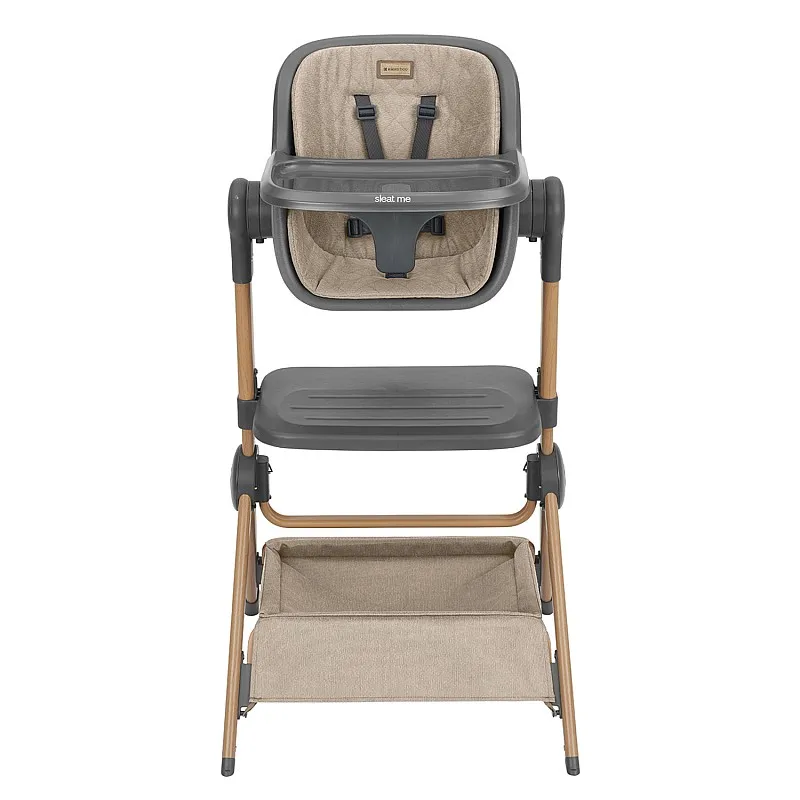 Kikkaboo 2в1 Мини кошара + Стол за хранене Sleat Me Beige