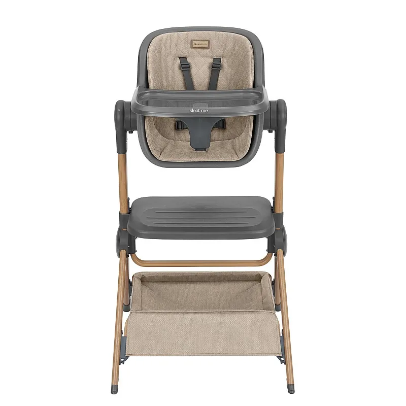 Kikkaboo 2в1 Мини кошара + Стол за хранене Sleat Me Beige