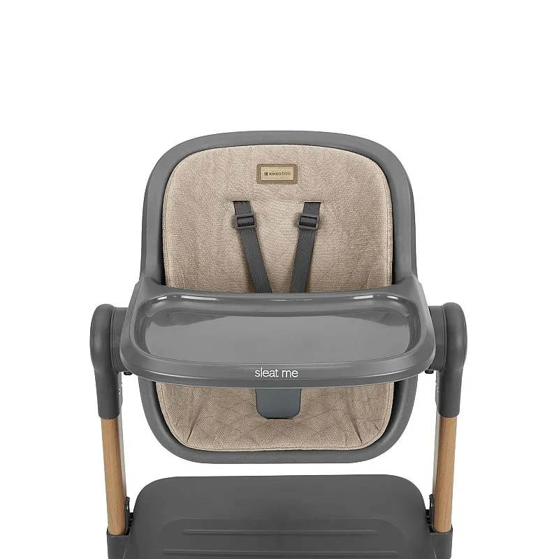 Kikkaboo 2в1 Мини кошара + Стол за хранене Sleat Me Beige