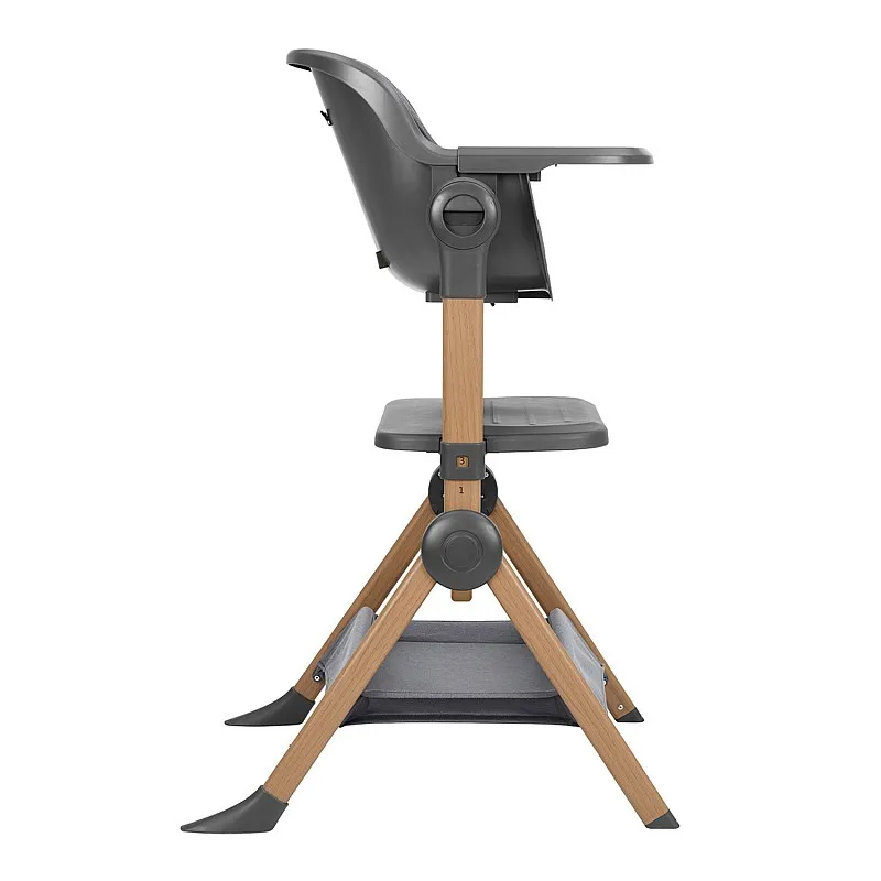 Kikkaboo 2в1 Мини кошара + Стол за хранене Sleat Me Grey