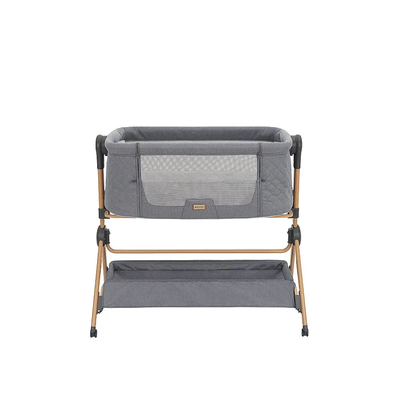 Kikkaboo 2в1 Мини кошара + Стол за хранене Sleat Me Grey