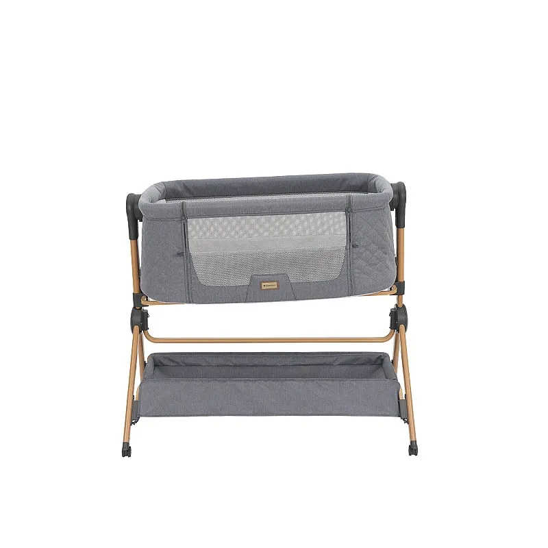 Kikkaboo 2в1 Мини кошара + Стол за хранене Sleat Me Grey