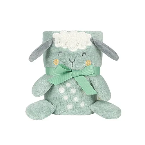 Бебешко одеяло с 3D бродерия Sleepy Sheep