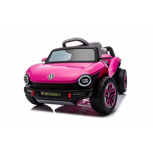 Kikkaboo Акумулаторна кола Licensed Volkswagen E Buggy Pink
