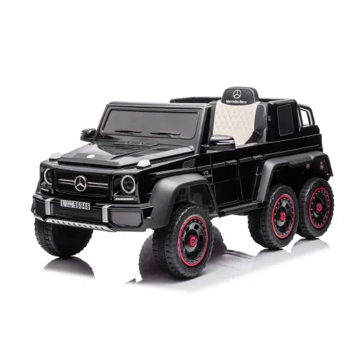 Kikkaboo Акумулаторна кола Licensed Mercedes Benz G63 AMG 6*6 Black