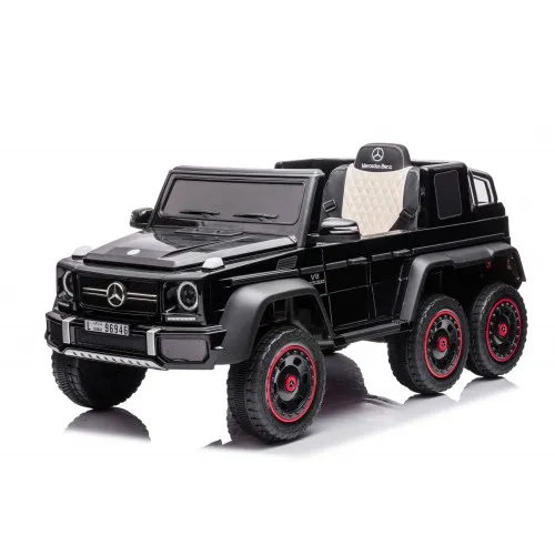 Kikkaboo Акумулаторна кола Licensed Mercedes Benz G63 AMG 6*6 Black