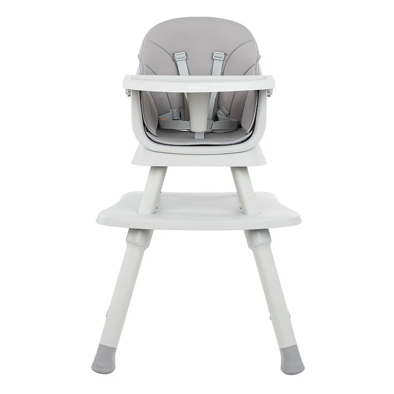Kikkaboo Стол за хранене 6в1 Eat N Play Grey