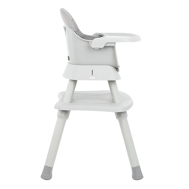 Kikkaboo Стол за хранене 6в1 Eat N Play Grey