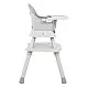 Kikkaboo Стол за хранене 6в1 Eat N Play Grey