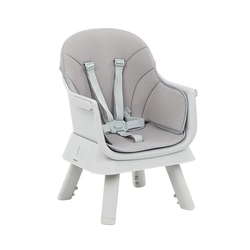 Kikkaboo Стол за хранене 6в1 Eat N Play Grey