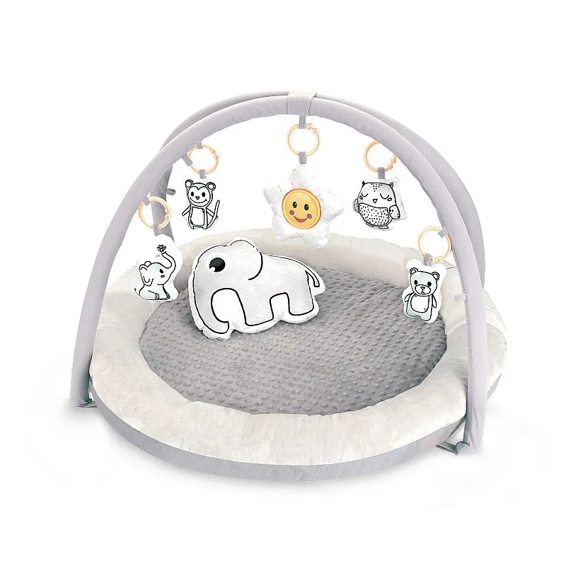 Kikkaboo Активна гимнастика с възглавница Soft touch Elephant Kikkaboo Активна гимнастика с възглавница Soft touch Elephant