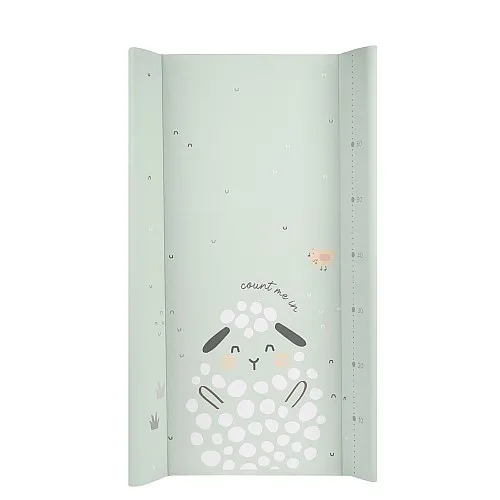 Kikkaboo Твърда PVC подложка за повиване 50х70см Sleepy Sheep