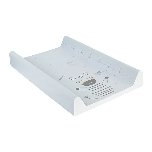 Kikkaboo Твърда PVC подложка за повиване 50х70см Stripy Friends