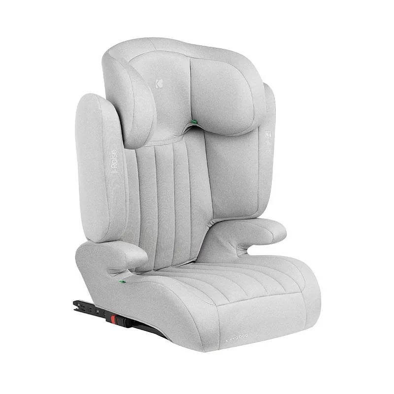 Kikkaboo Стол за кола 100-150 см i-Raise i-SIZE Light Grey