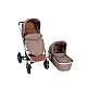 Kikkaboo Комбинирана количка 2в1 Divaina Dark Beige Melange с кош за новородено Kikkaboo Комбинирана количка 2в1 Divaina Dark Beige Melange с кош за новородено