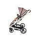 Kikkaboo Комбинирана количка 2в1 Divaina Dark Beige Melange с кош за новородено Kikkaboo Комбинирана количка 2в1 Divaina Dark Beige Melange с кош за новородено