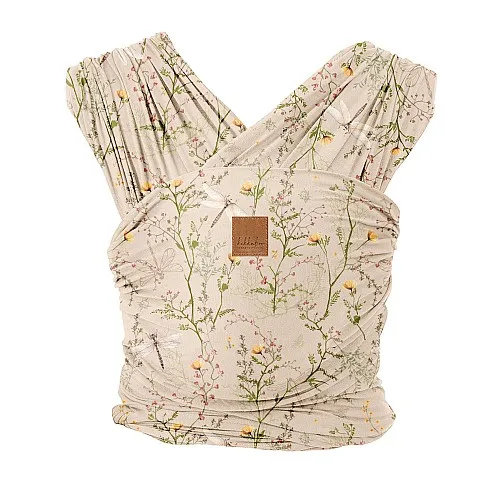 Kikkaboo Слинг за носене на бебе Isla Secret Garden Beige
