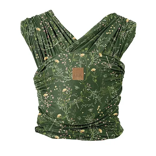 Kikkaboo Слинг за носене на бебе Isla Garden Deep Green