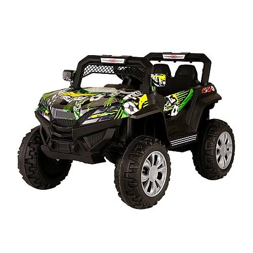 Kikkaboo Акумулаторна кола Jumbo Green graffiti