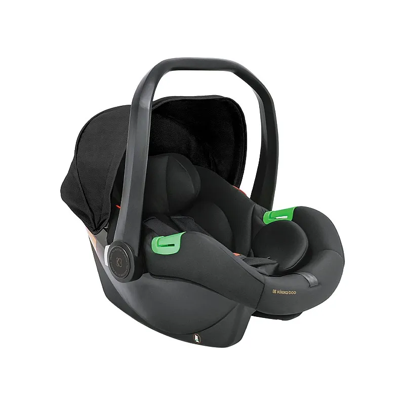 Kikkaboo Комбинирана количка 3в1 с трансф.седалка Kaia Black 2024