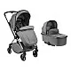 Kikkaboo Комбинирана количка 2в1 с кош за новородено Lanah Grey